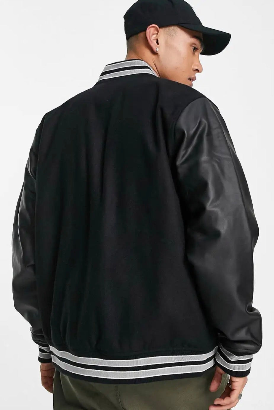 BE SAVAGE Men Embroidery Jacket