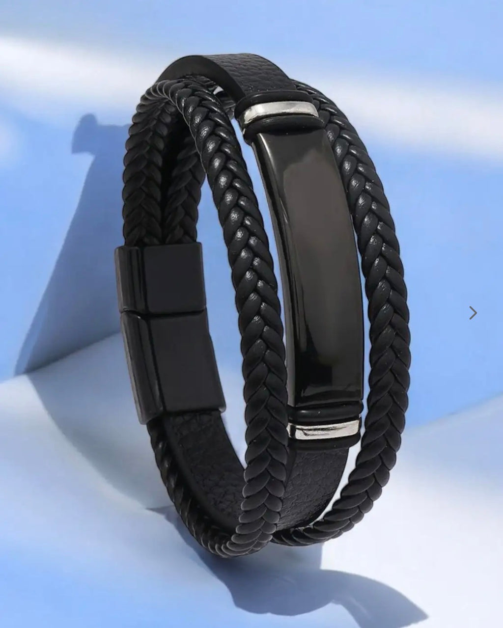 JEWELS GALAXY Men Multi-Layered Bracelet