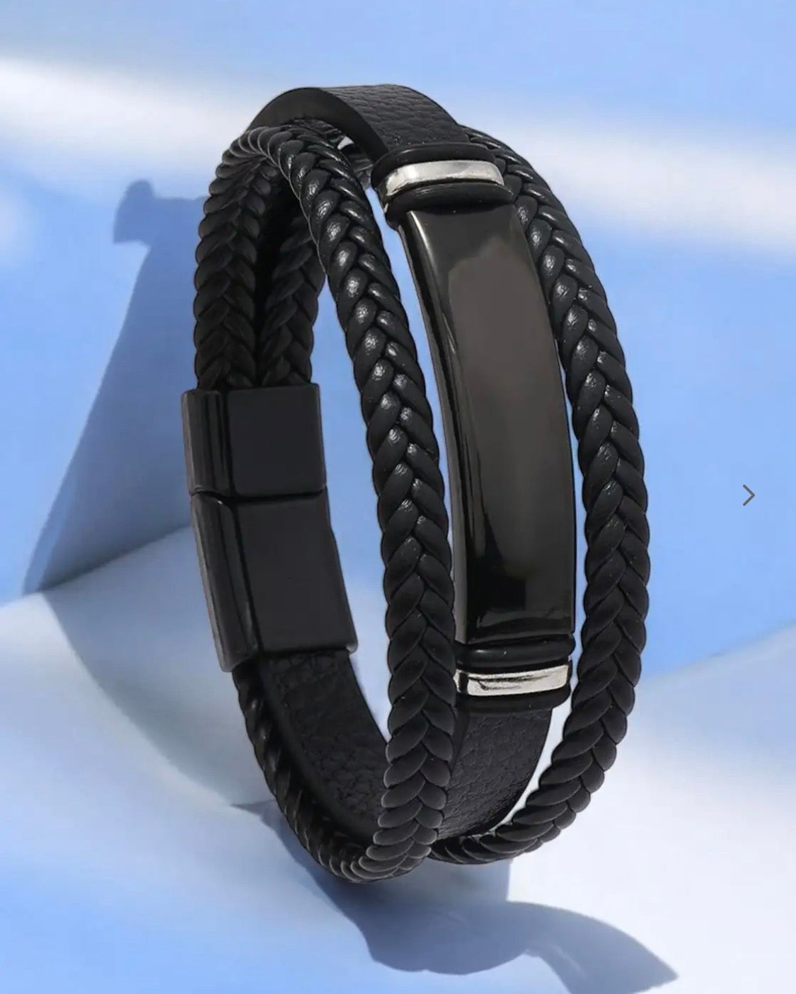 JEWELS GALAXY Men Multi-Layered Bracelet