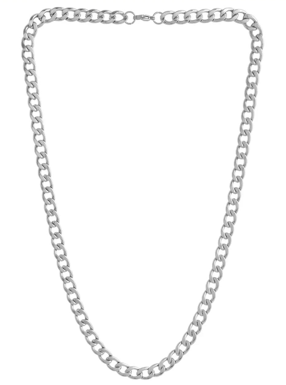 VALLEY OF JEWELLERY (VOJ) Men Silver-Plated Chain with Lobster Claw-Closure