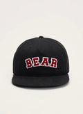 THE BEAR HOUSE Men Trendy Streetwear Chenille Patch Snapback Baseball Cap