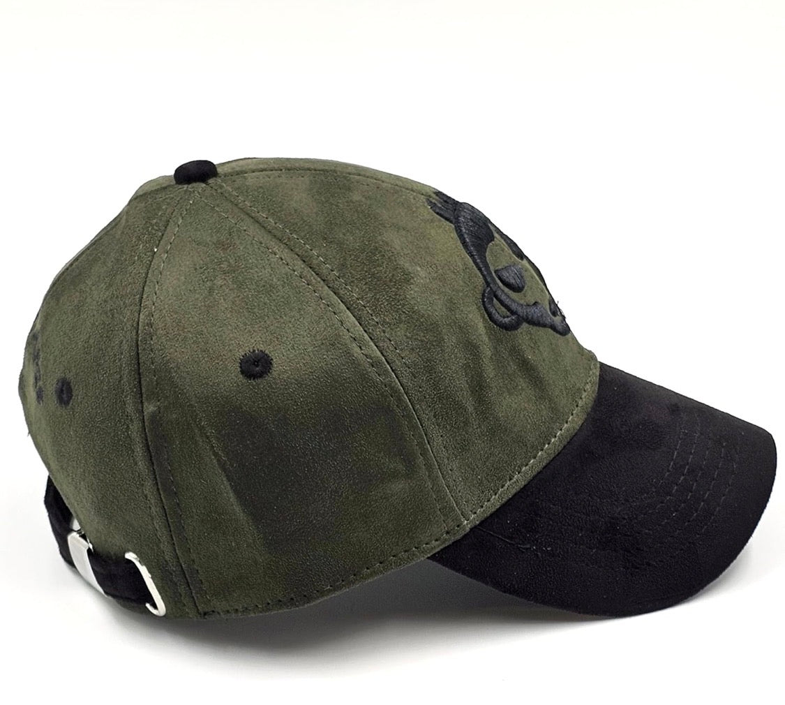 Suede Caps for Mens and Women, Unisex Baseball Cap,Double Colour Cap