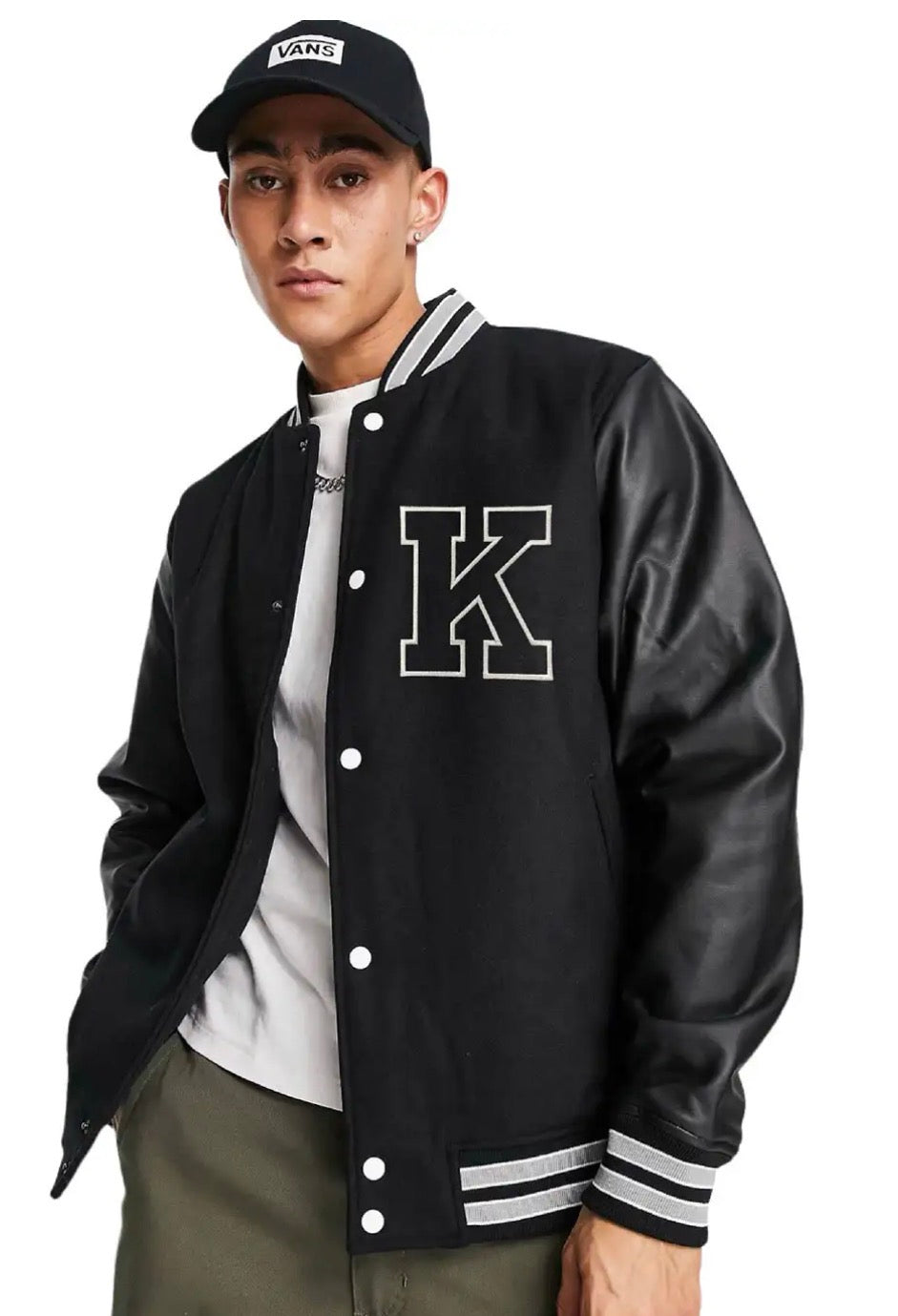 BE SAVAGE Men Embroidery Jacket