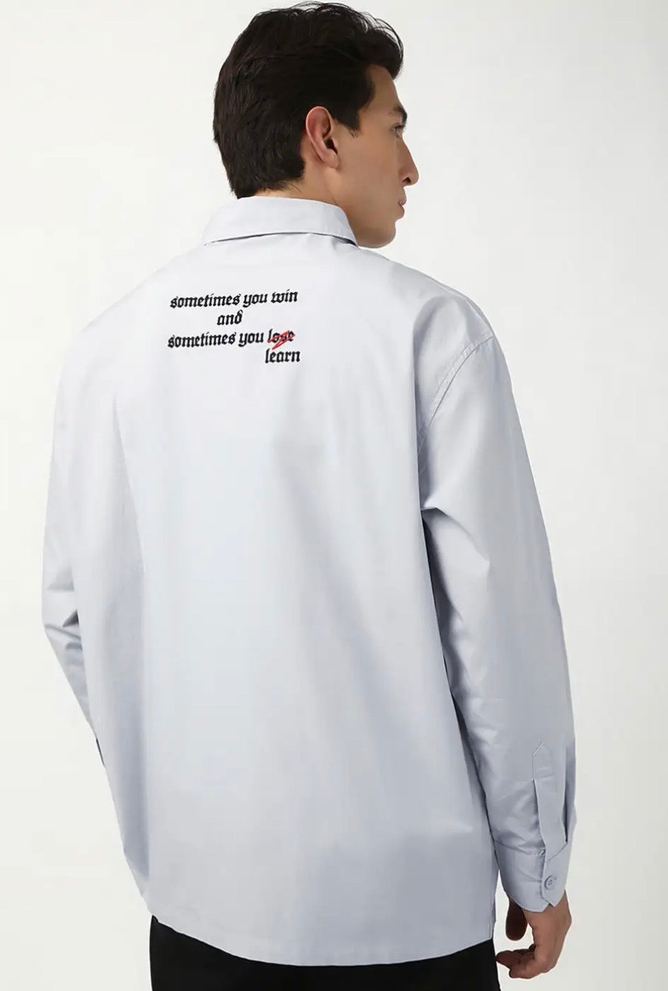 BEWAKOOF Men Graphic Print Oversized Fit Shirt