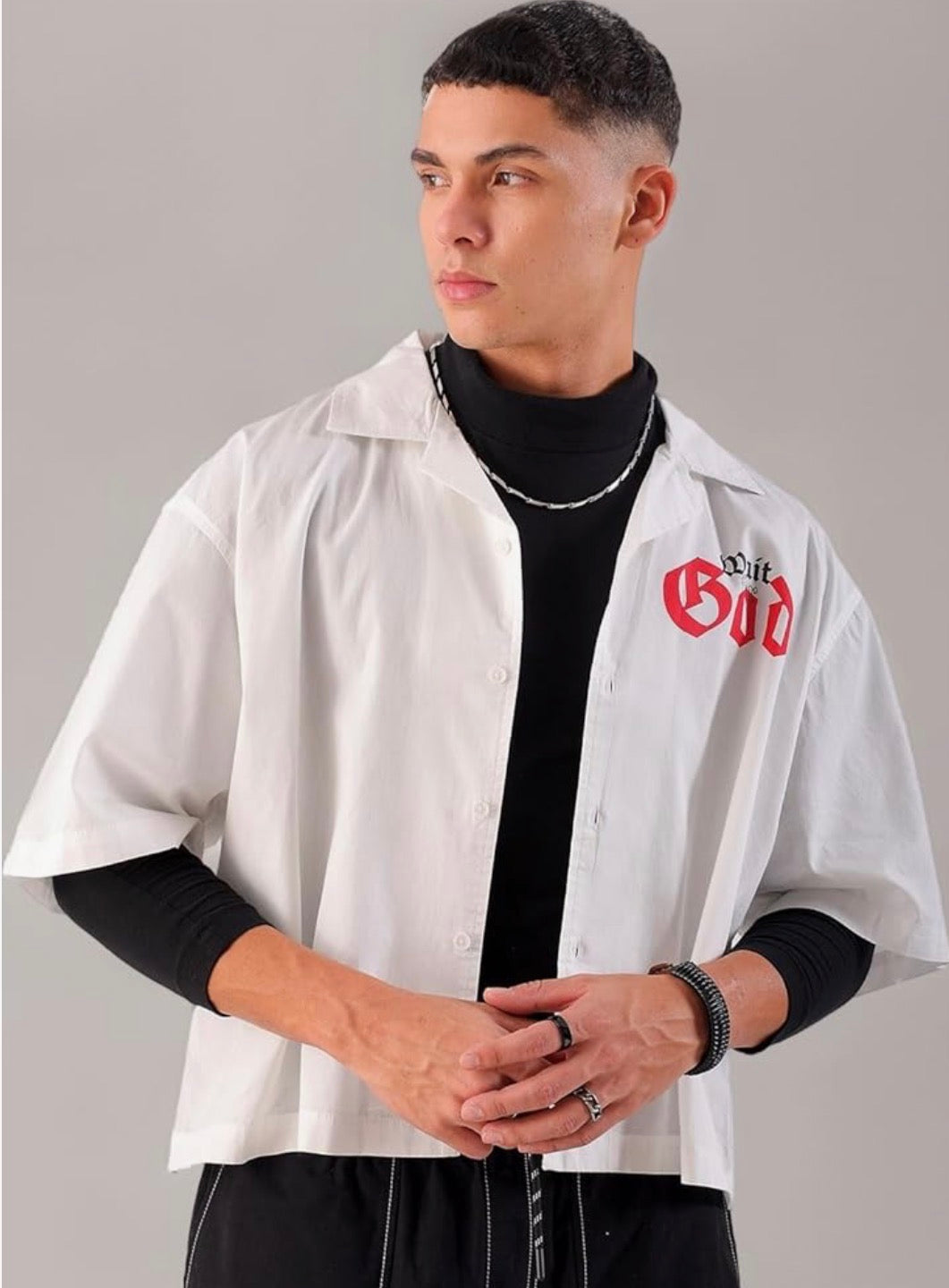 The Indian Garage Co Men Boxy Fit Shirt