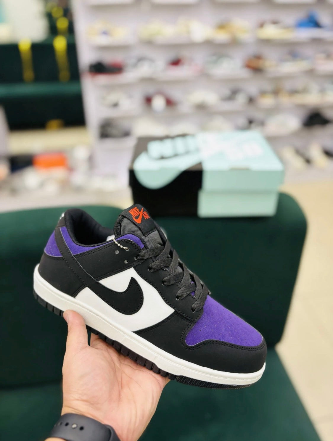 NIKE SB Dunk Black Purple (First Copy)