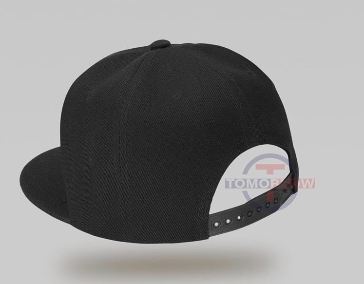 Tomorrow Fashion Cotton 3D Emborderd Hip-Hop Urban Swagger Snapback Cap for Men Women