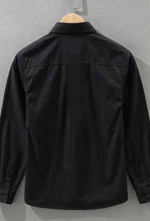 BUDA JEANS CO Men Embroidered Regular Fit Cotton Shirt