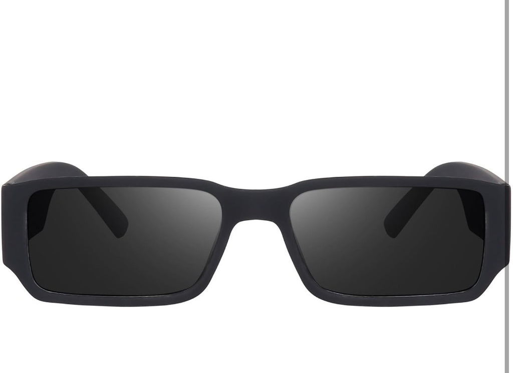 IFLASH Mc Stan Rectangular Retro Vintage Narrow UV Protection Sunglasses for Men and Women