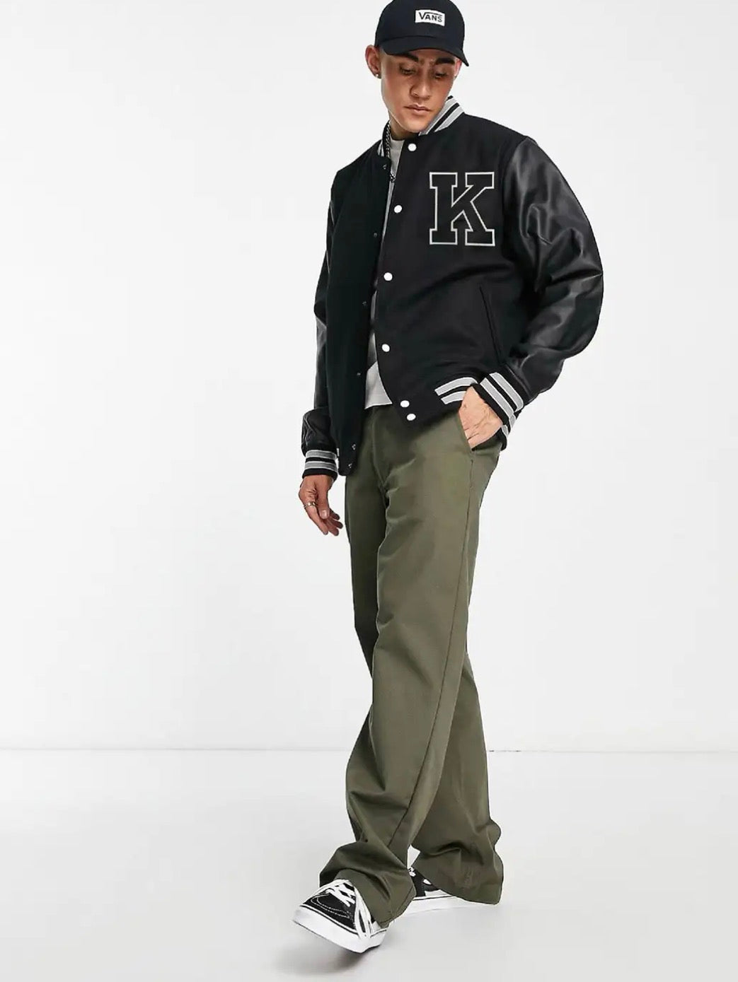 BE SAVAGE Men Embroidery Jacket