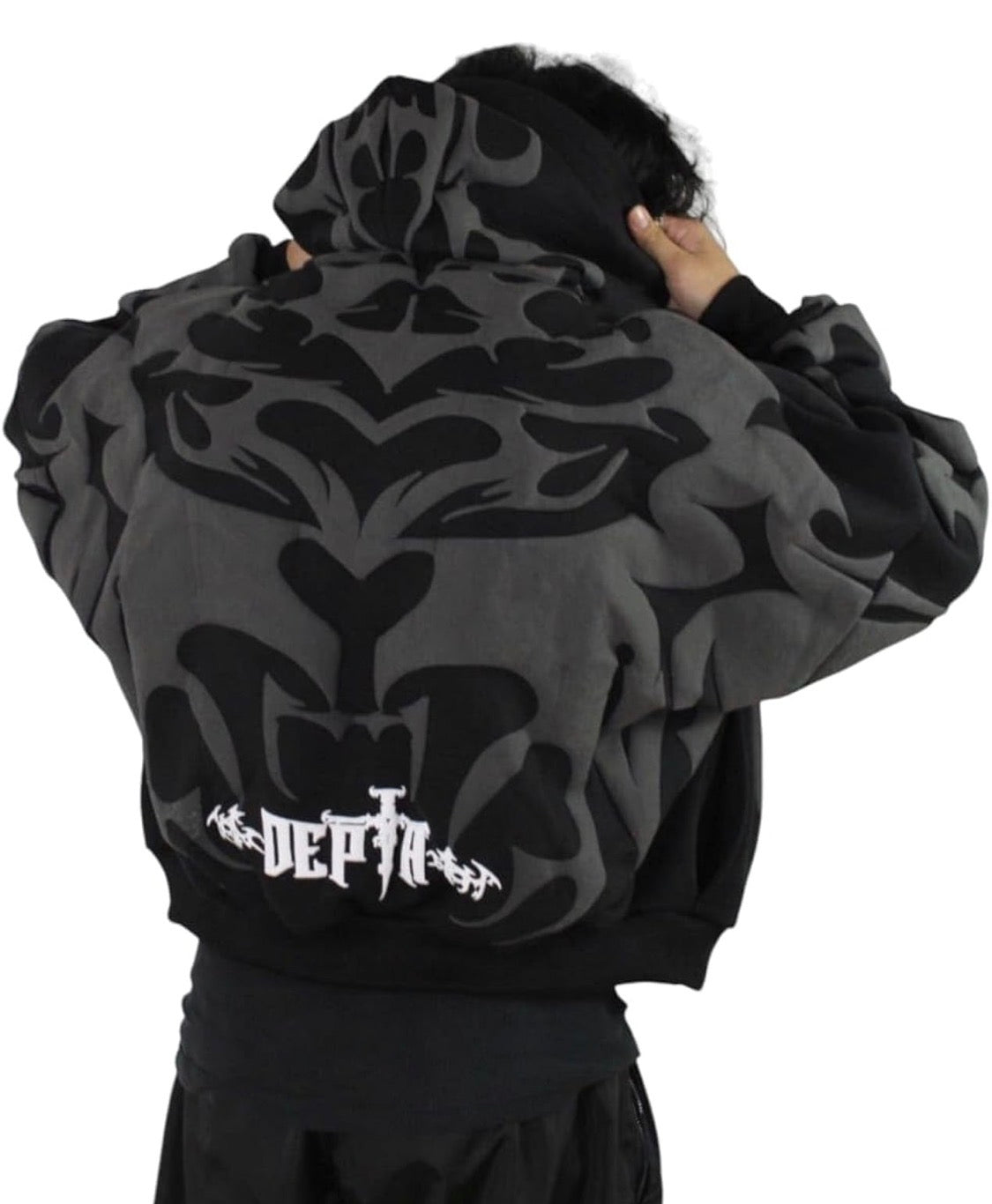 Styleverse Tribal Shadow Delta Hoodie