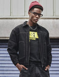 SNITCH Men Zip-Front Relaxed Fit Jacket