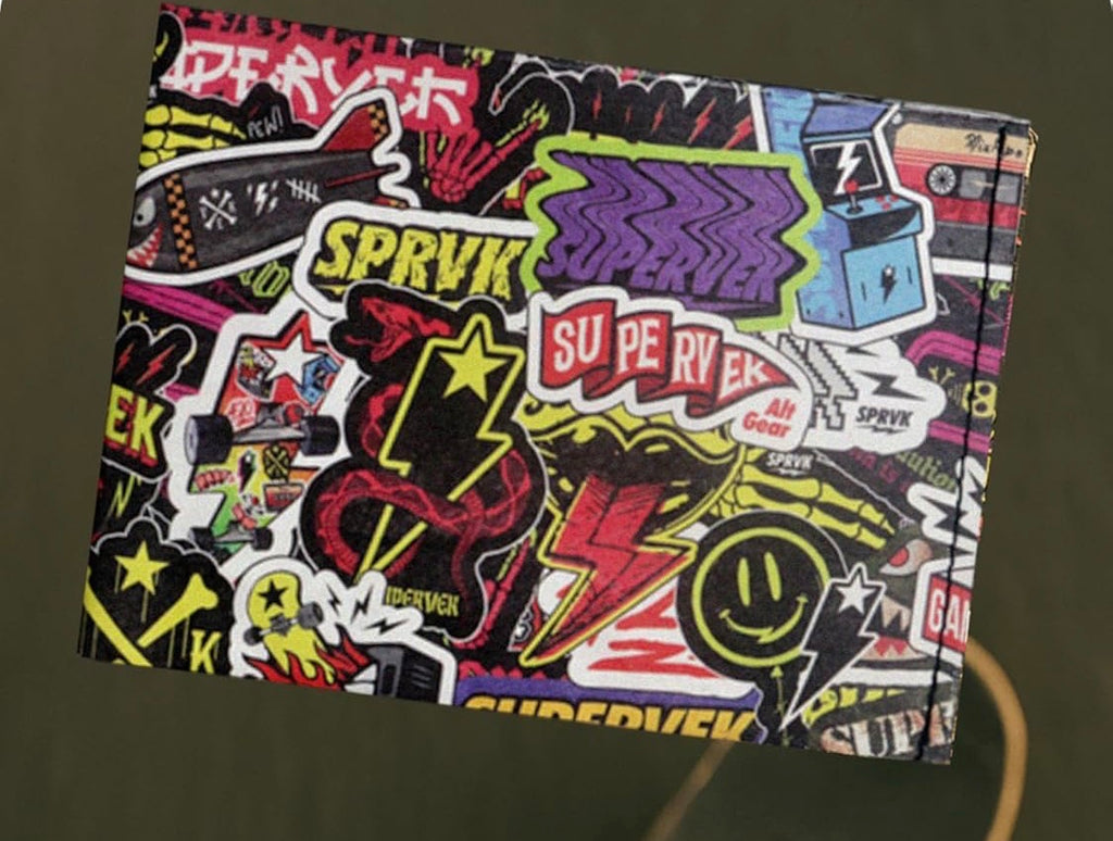 Supervek Sticker Paper Slim Wallet