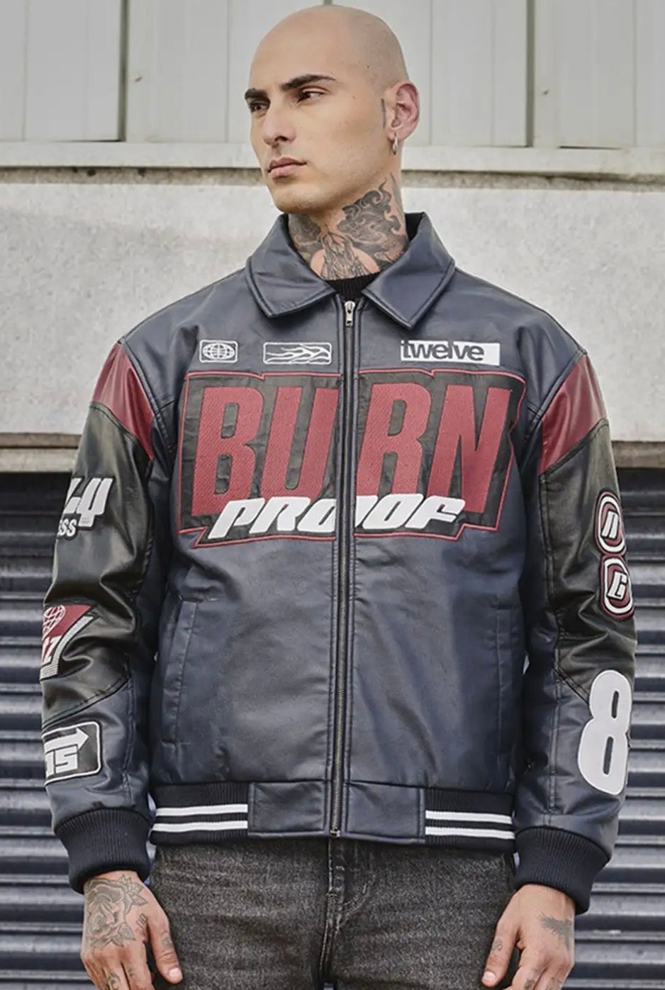 SNITCH Men Zip-Front Regular Fit Jacket