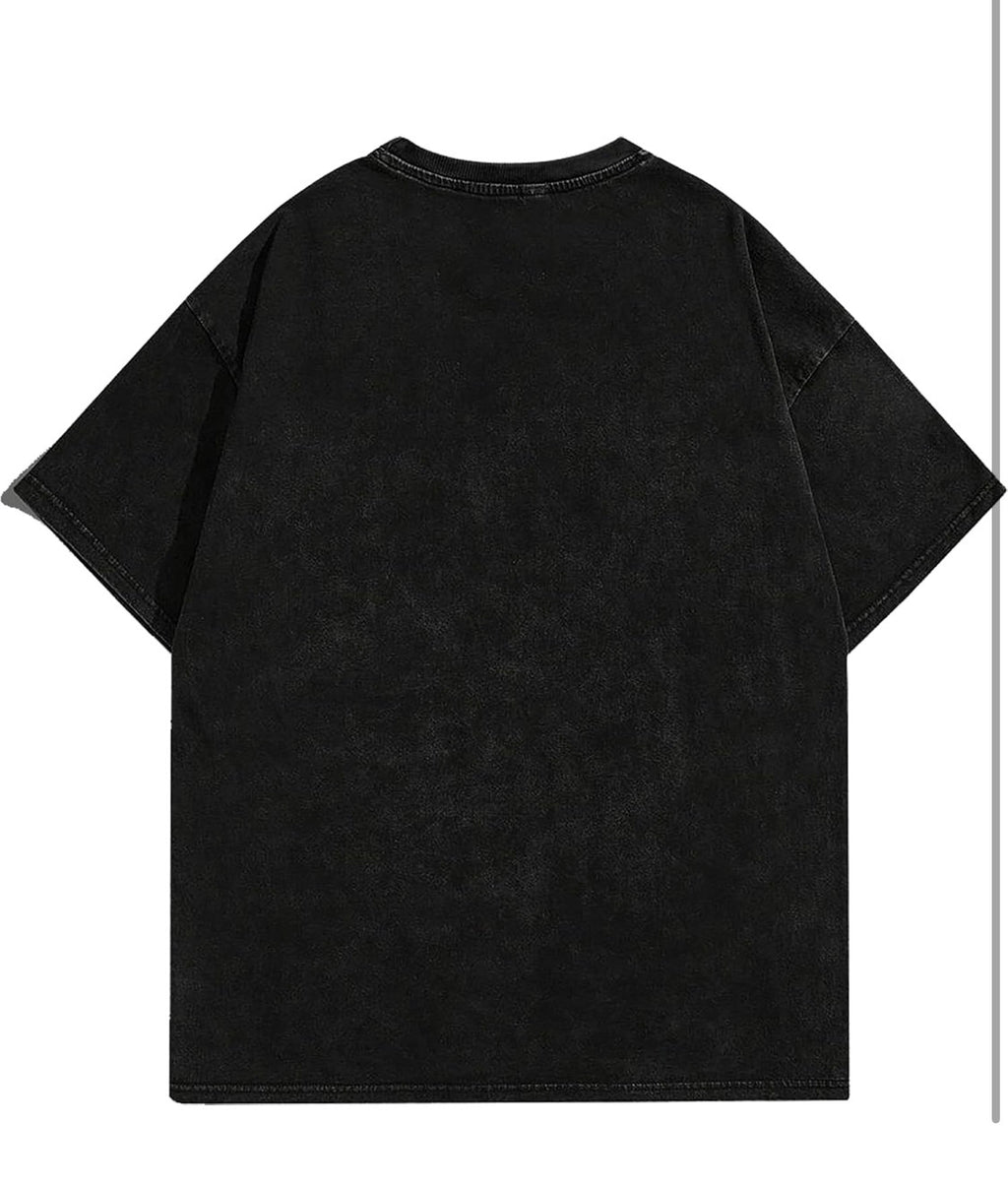 Acid Wash Oversized T Shirt for Men and Women