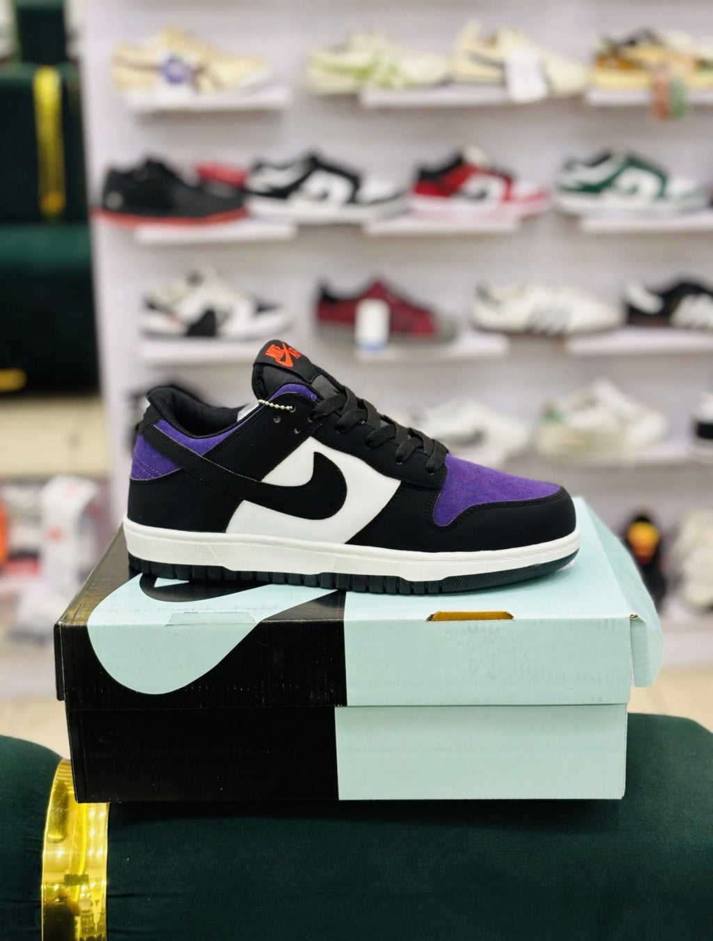 NIKE SB Dunk Black Purple (First Copy)