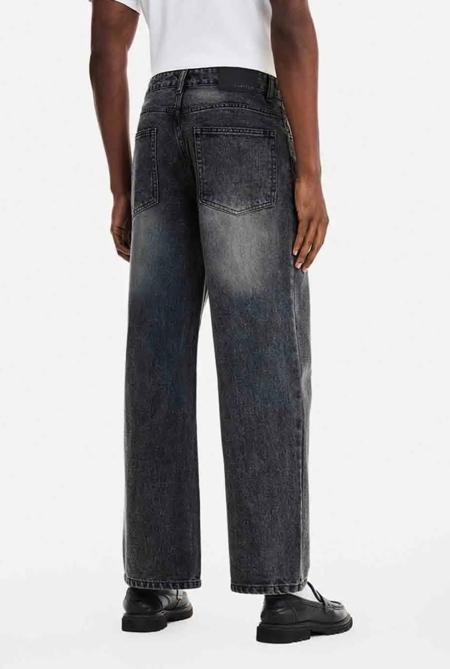 SNITCH Men Stone Washed Baggy Jeans