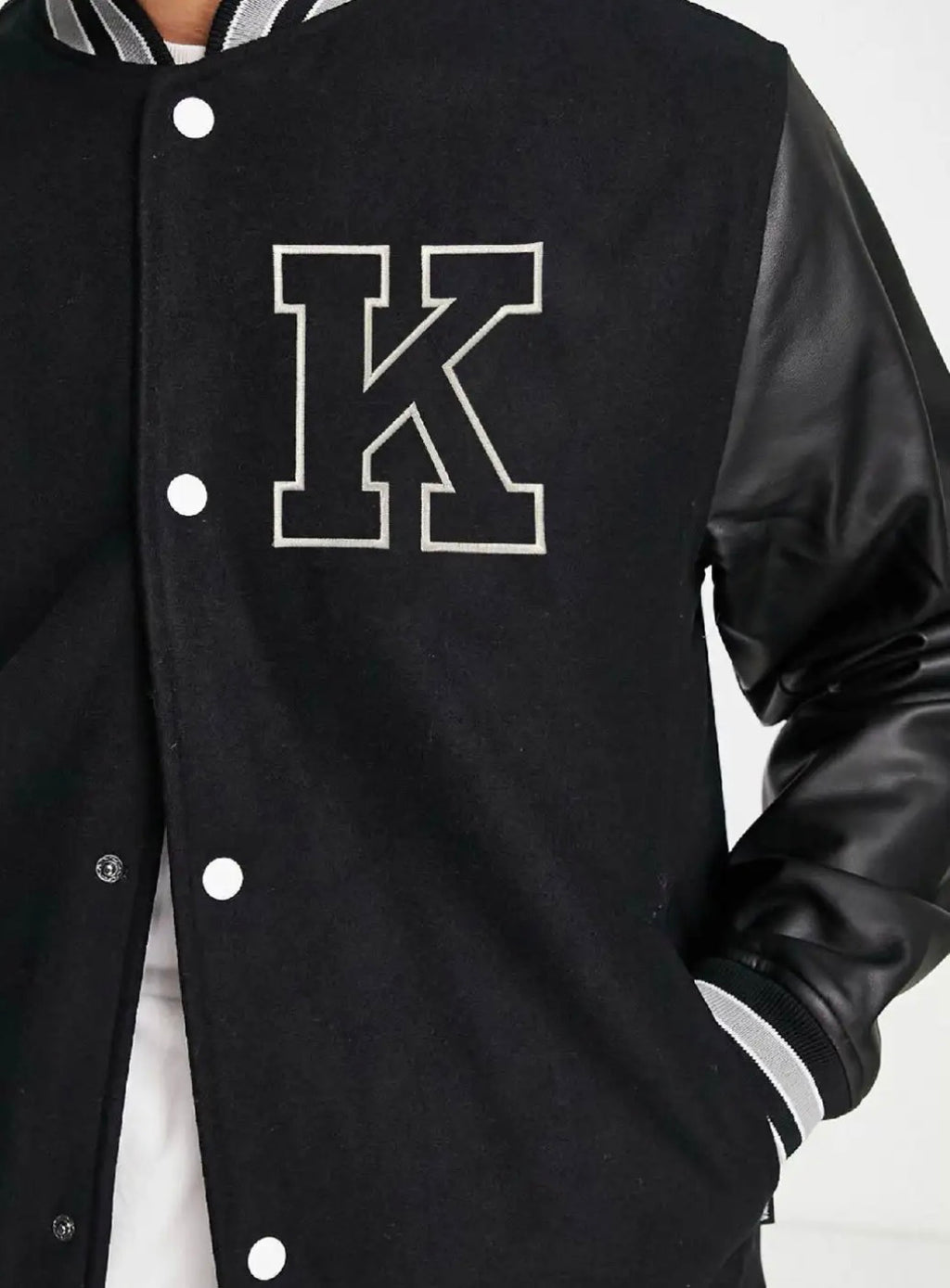 BE SAVAGE Men Embroidery Jacket