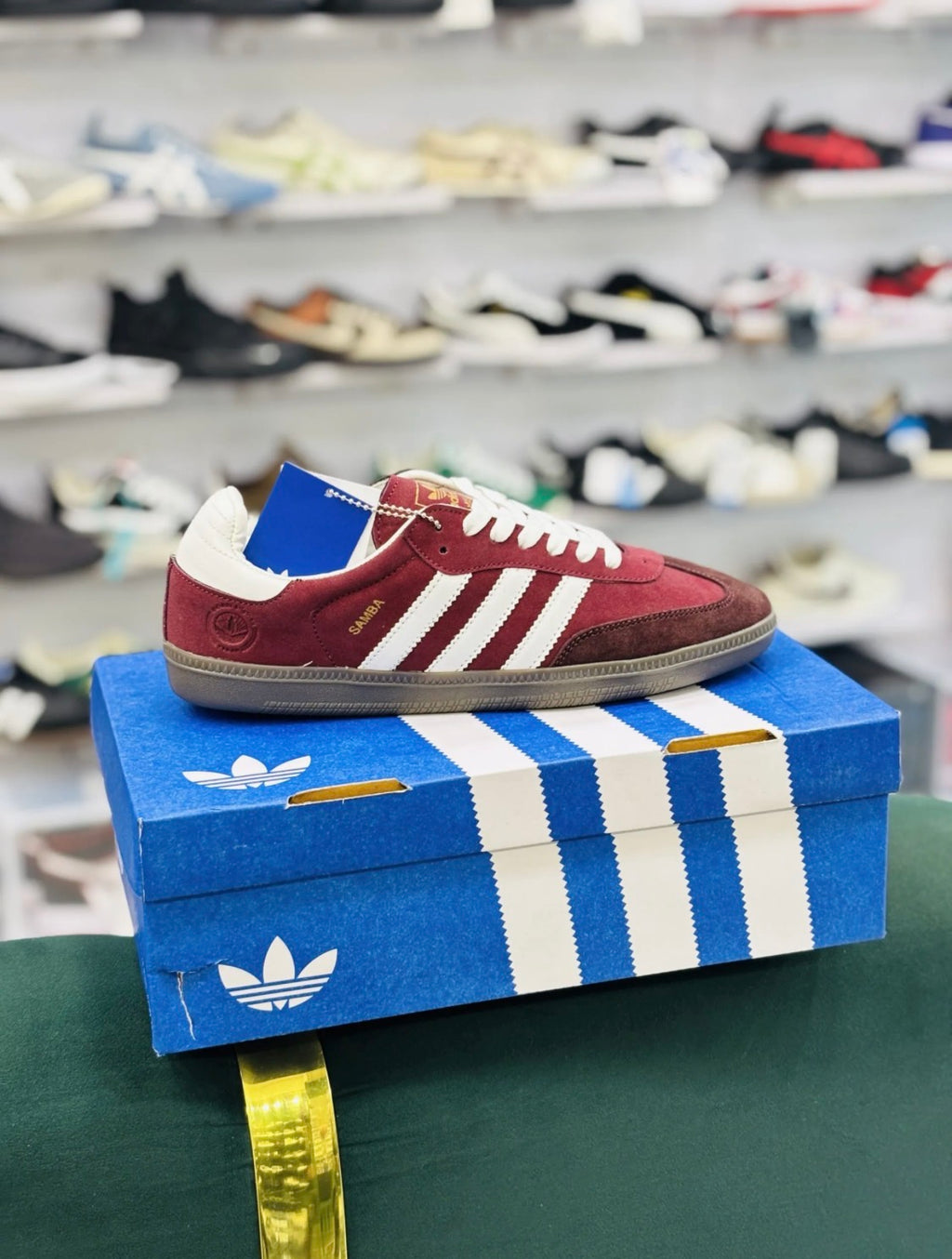 ADIDAS Samba maroon (First Copy)