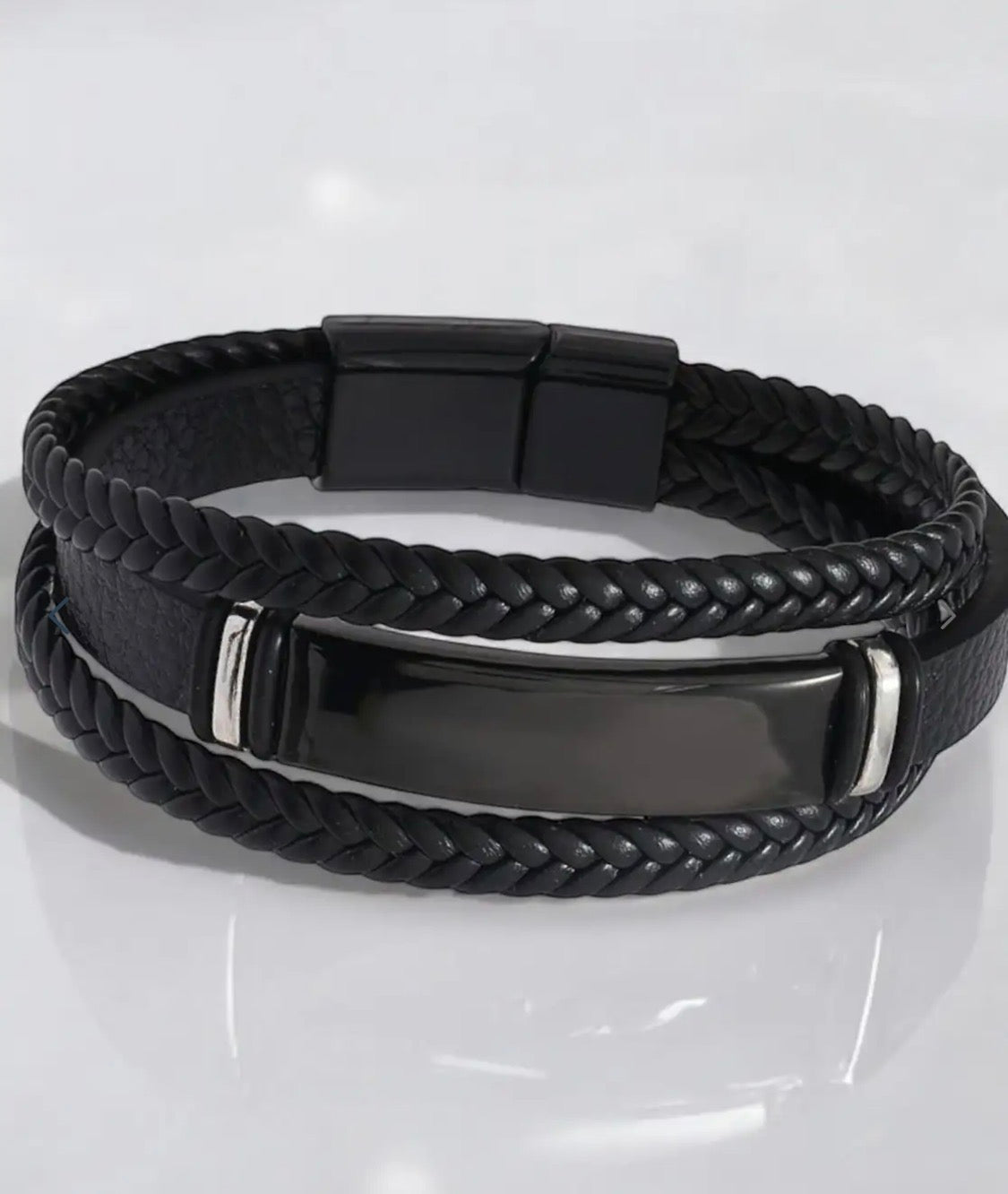 JEWELS GALAXY Men Multi-Layered Bracelet
