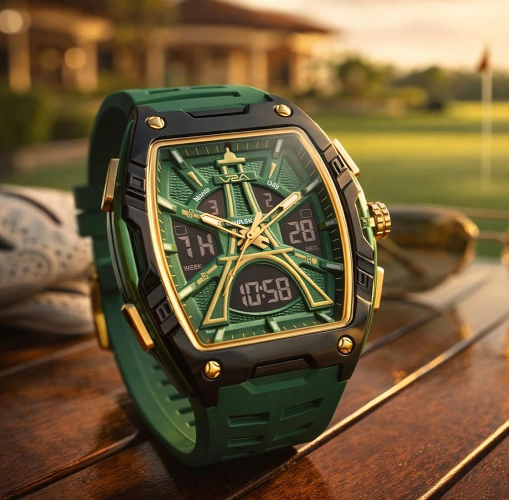 V2A Impact 48mm Analog Digital Watch for Men