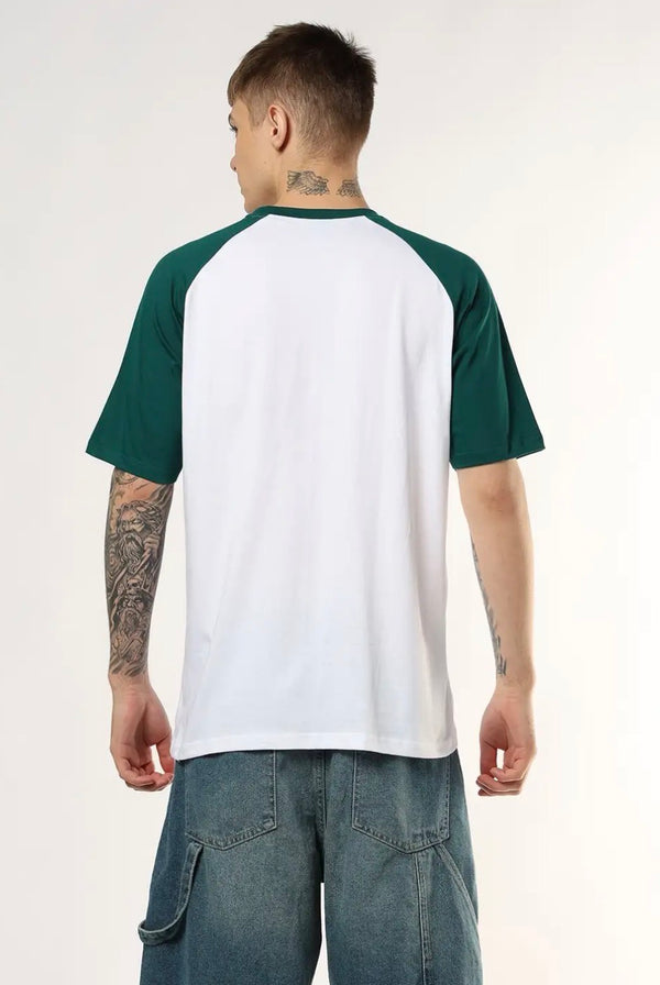 BUDA JEANS CO Typographic Print Loose Fit Crew-Neck T-Shirt