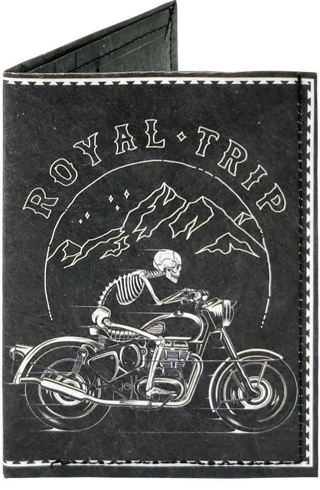 Supervek Royal Trip Enfield Biker Paper Slim Wallet for Men